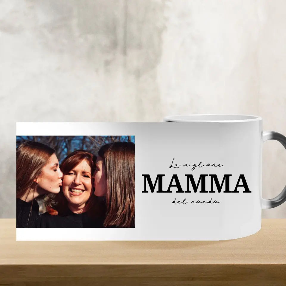 Mamma e foto - Tazza magica
