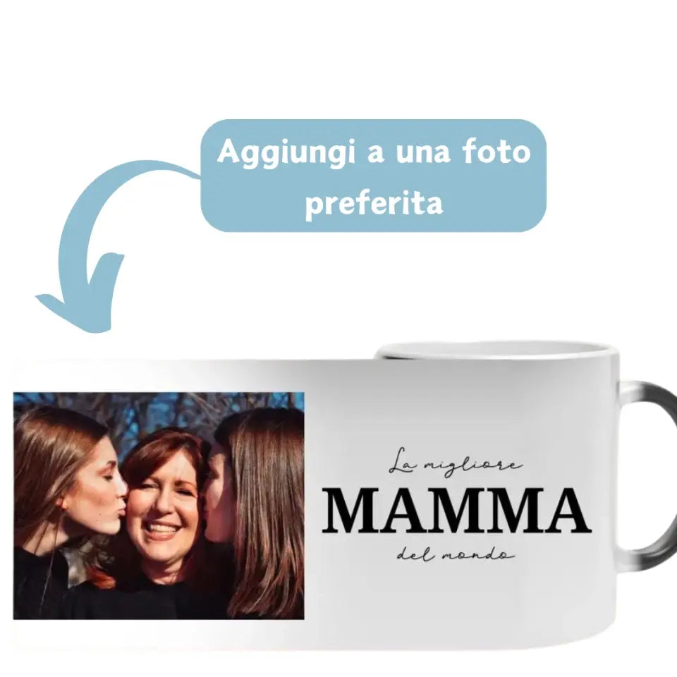 Mamma e foto - Tazza magica