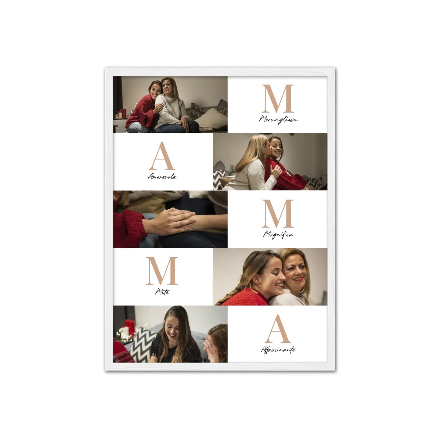 Lettere di mamma - Poster personalizzato