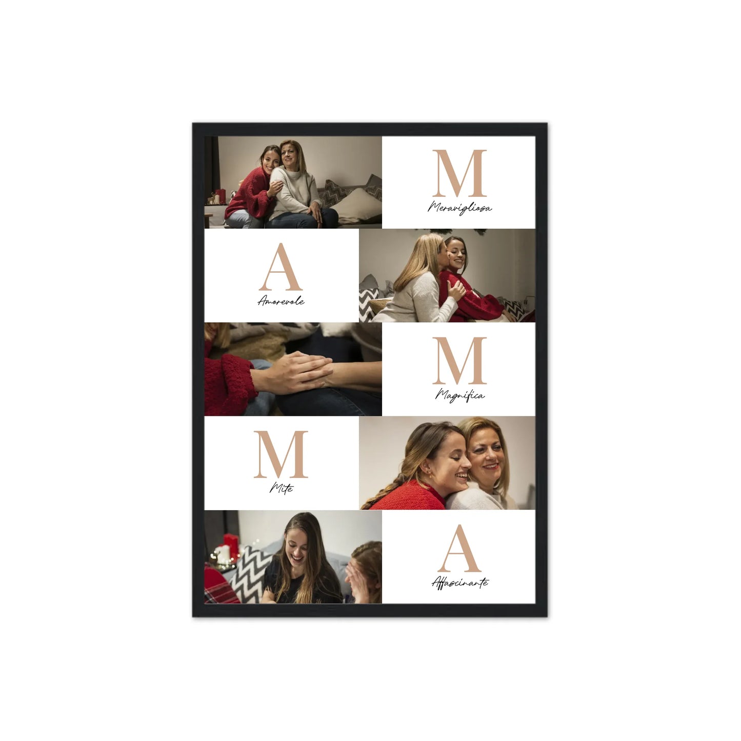 Lettere di mamma - Poster personalizzato