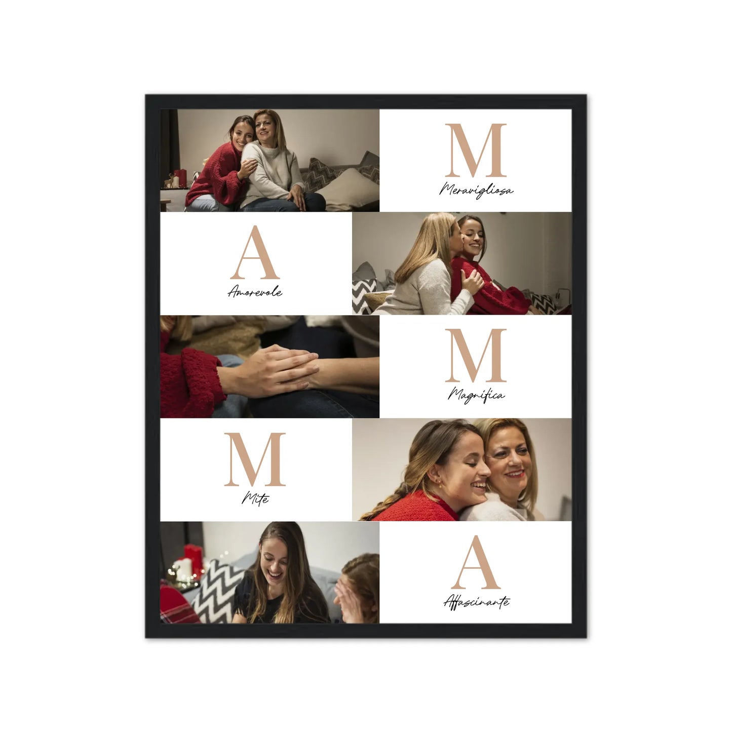 Lettere di mamma - Poster personalizzato