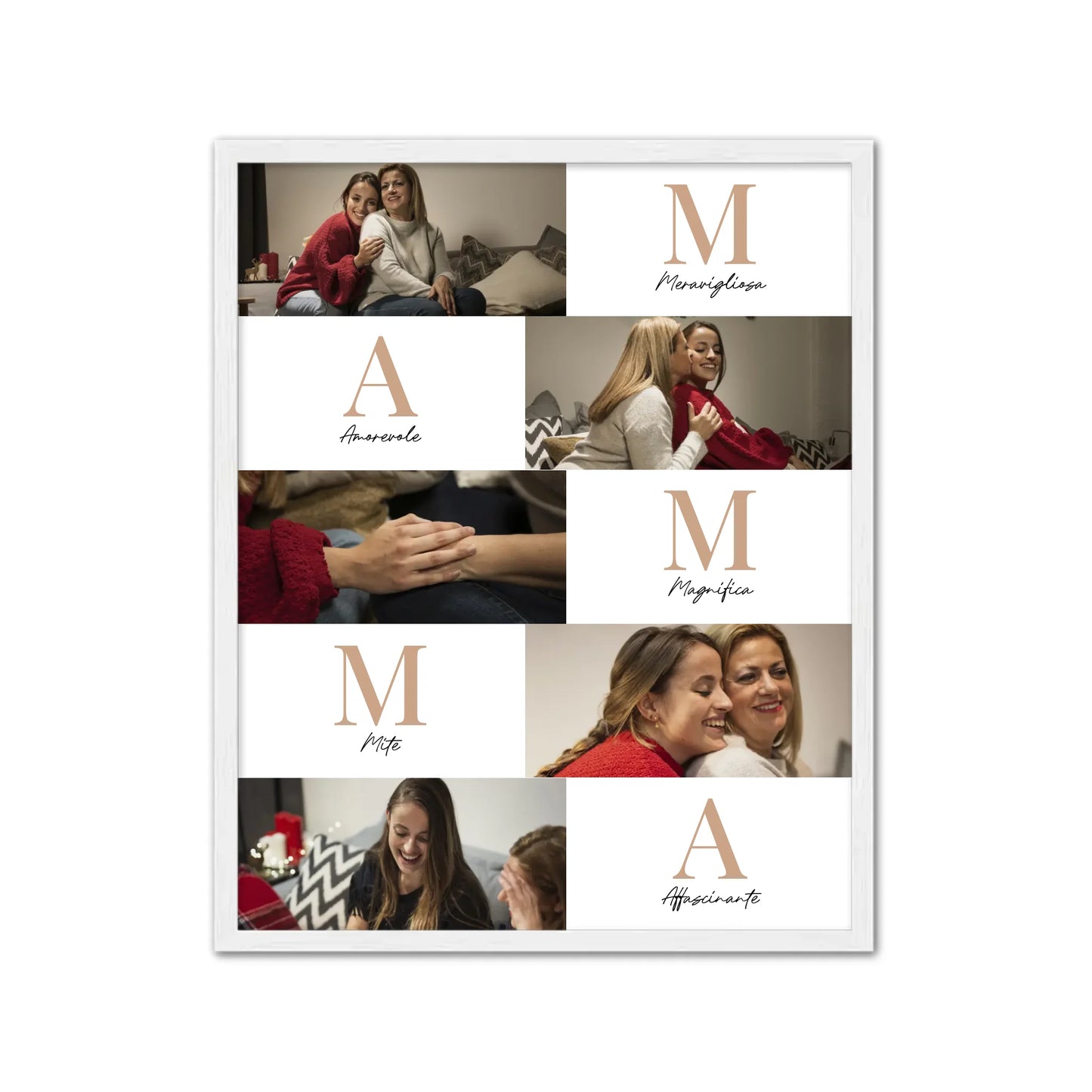 Lettere di mamma - Poster personalizzato