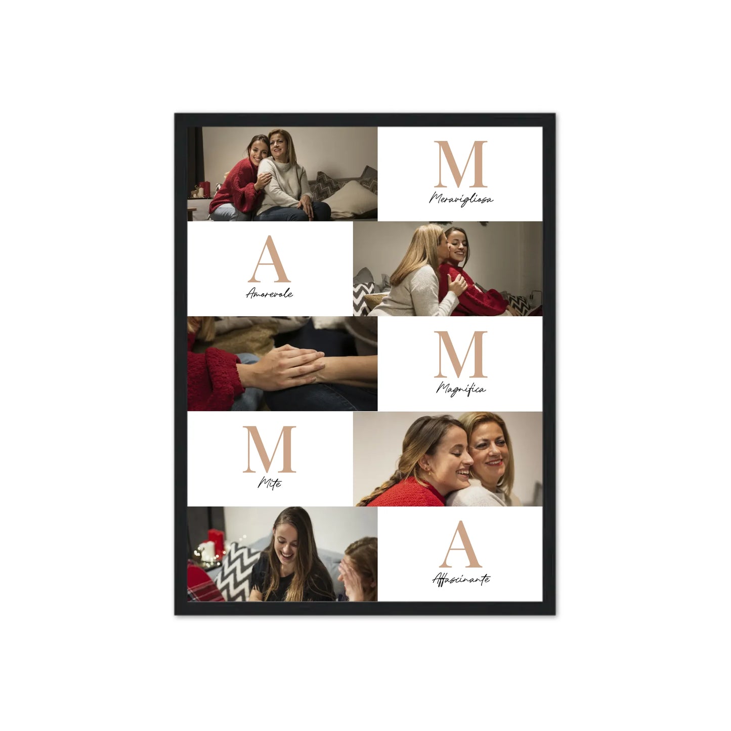 Lettere di mamma - Poster personalizzato