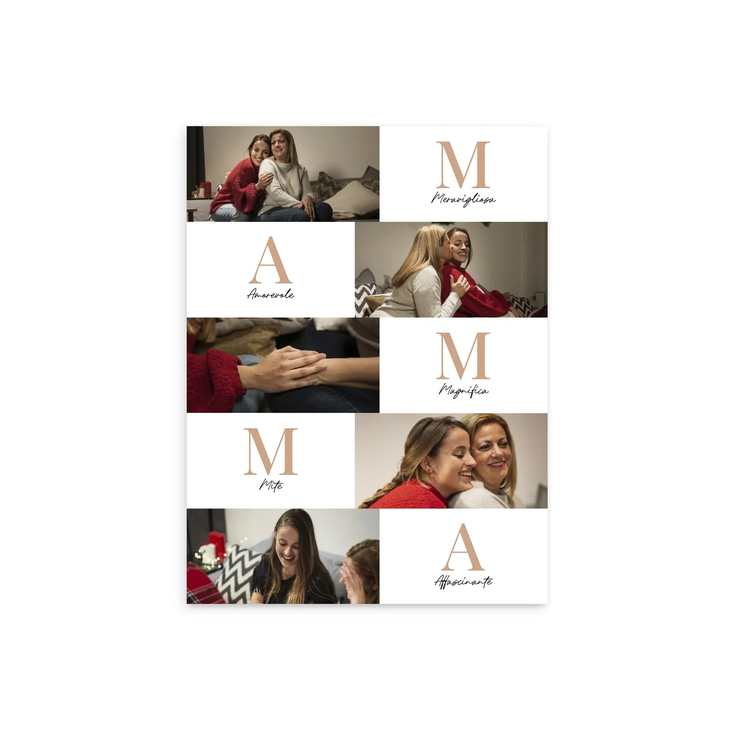 Lettere di mamma - Poster personalizzato