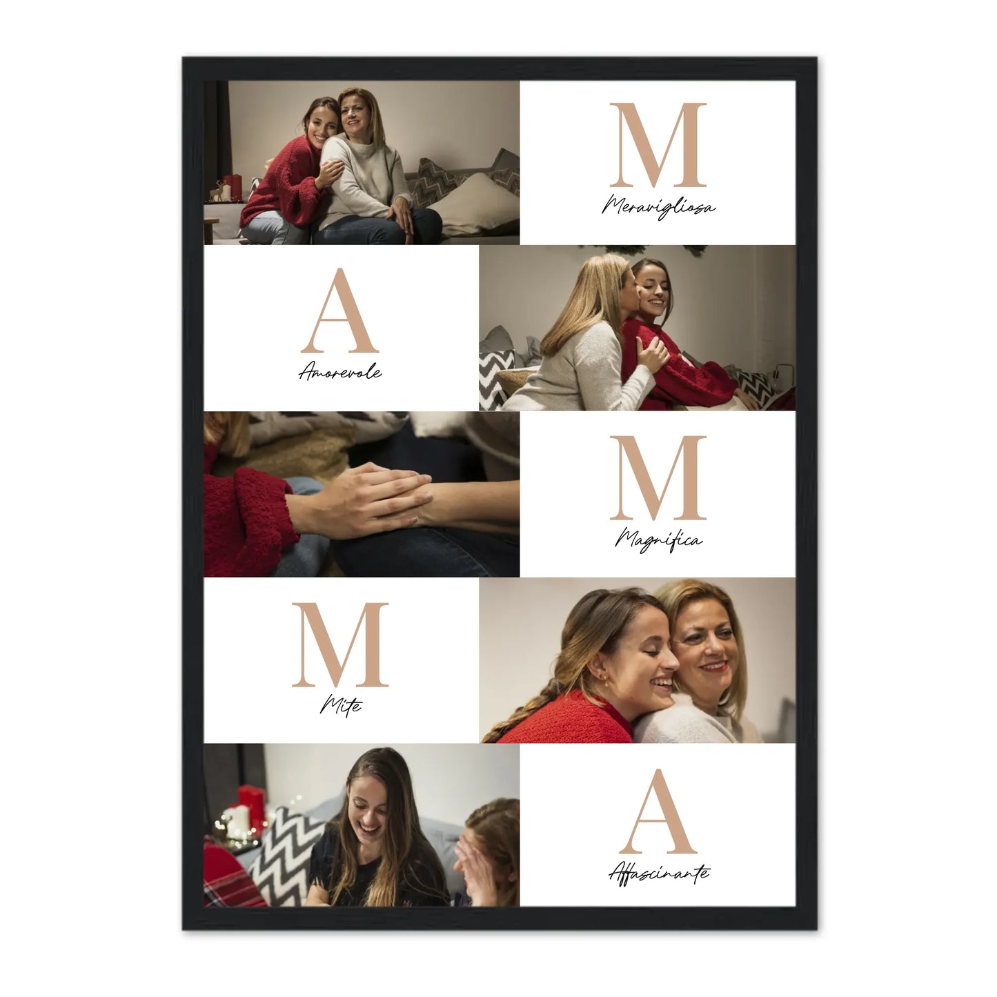 Lettere di mamma - Poster personalizzato