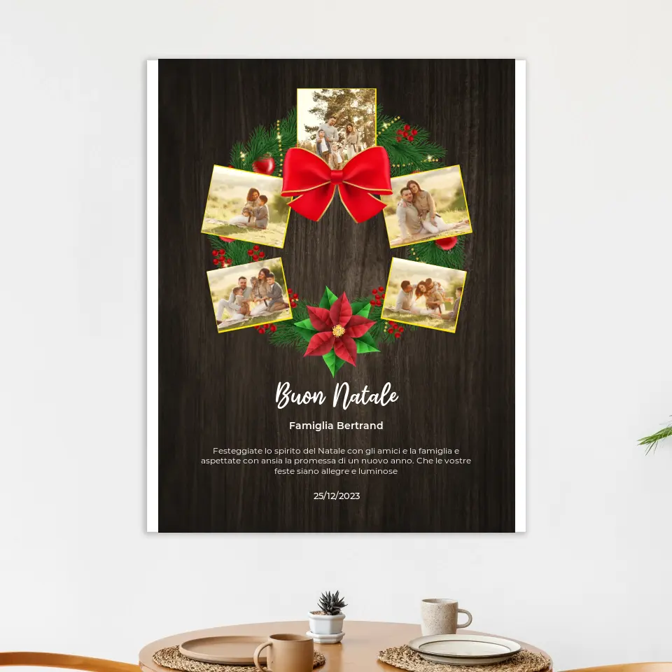 Buon Natale - Personalizzata Poster