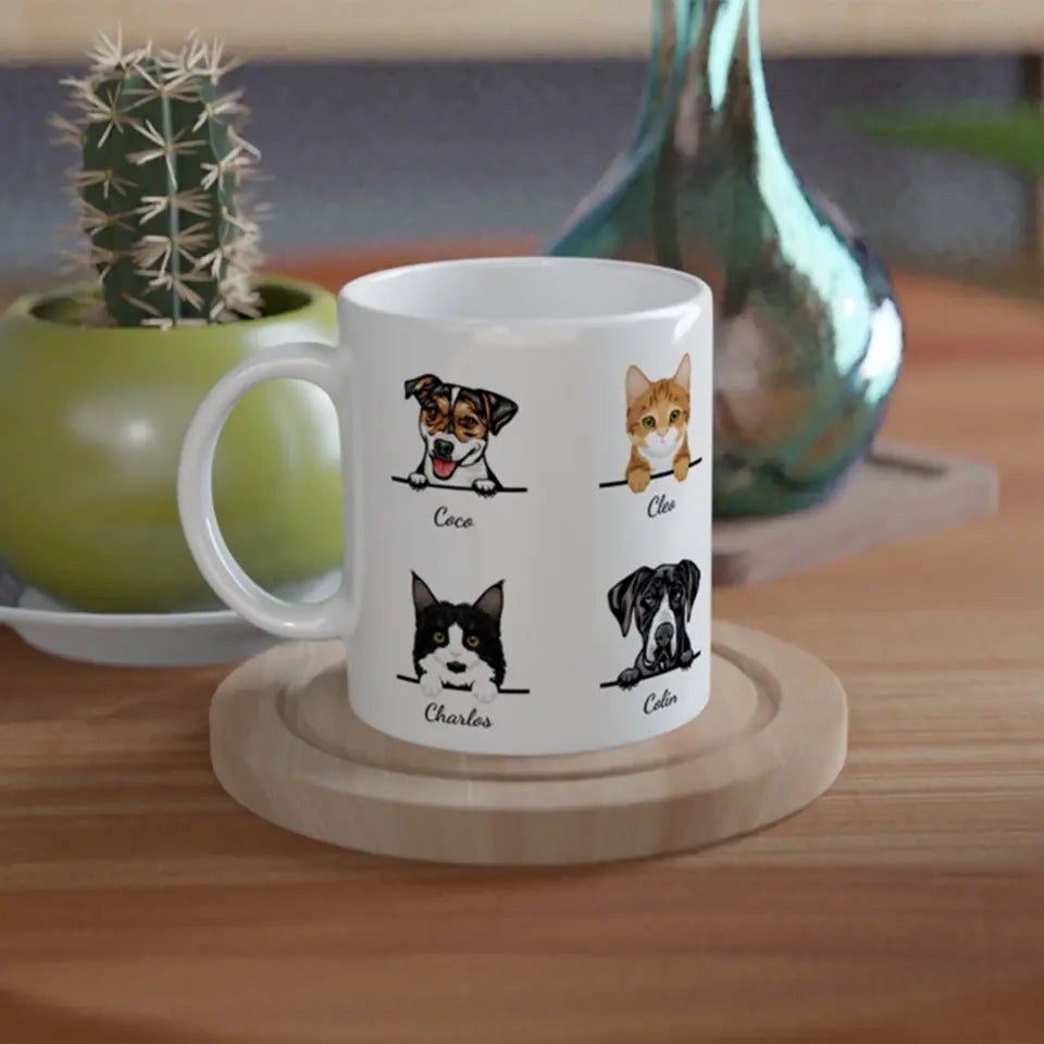 Tazza con il tuo animale domestico - 325ml